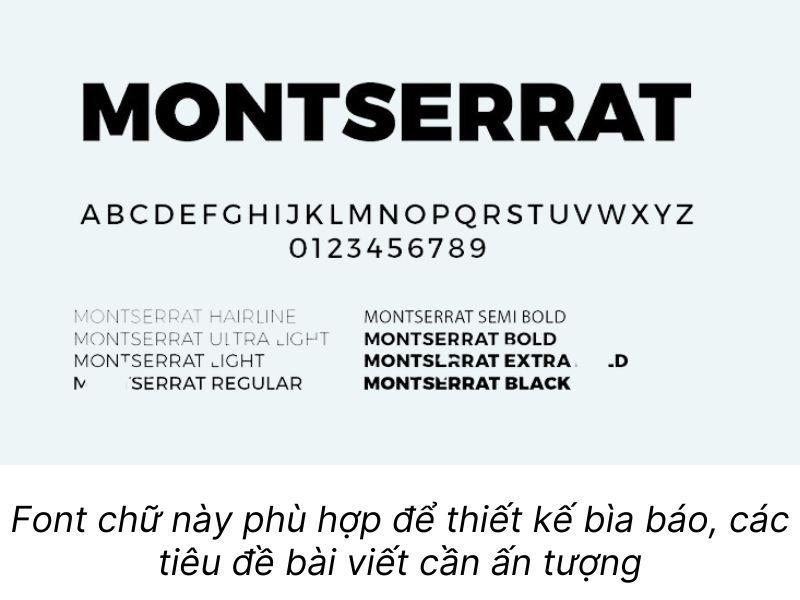 font chữ báo chí 18
